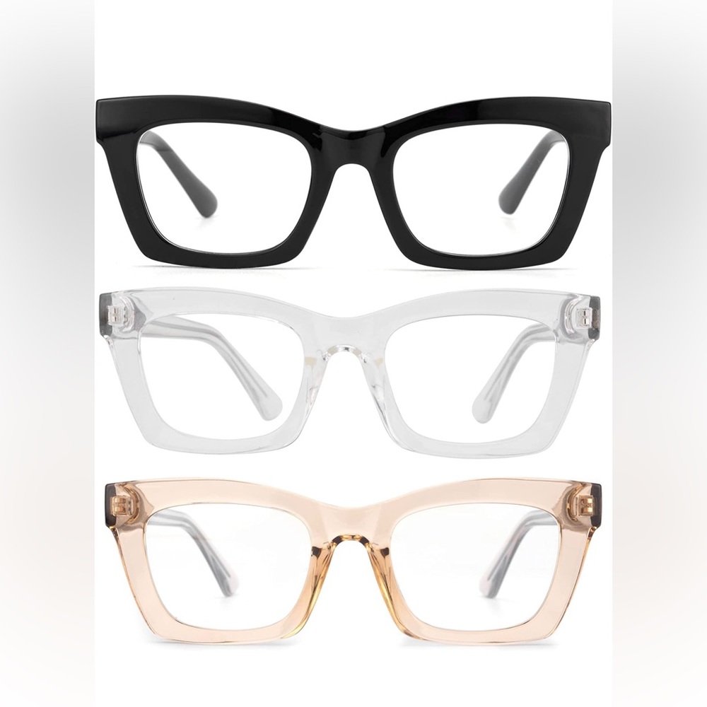 Chic Bluelight Sunglasses - 3 Pack Brand New
